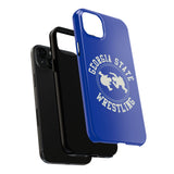 Georgia State Wrestling Vintage Logo Tough iPhone and Samsung Galaxy Cases  Phone Case