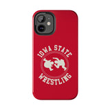 Iowa State Wrestling Vintage Logo Tough iPhone and Samsung Galaxy Cases  Phone Case