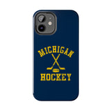 Vintage Michigan Hockey Tough iPhone and Samsung Galaxy Cases  Phone Case