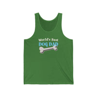 Worlds Best Dog Dad Tank Top  Tank Top