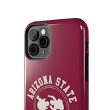 Arizona State Wrestling Vintage Logo Tough iPhone and Samsung Galaxy Cases  Phone Case