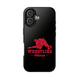 Wrestling Nebraska Wrestling Graphic Tough iPhone Case  Phone Case