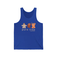 Costa Rica Sloths Tank Top Sleeveless Top Singlet (option 1)  Tank Top