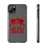 Ohio State Wrestling on Gray Tough iPhone and Samsung Galaxy Cases  Phone Case