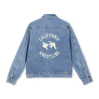 California Wrestling Logo Denim Jacket