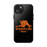 Wrestling Miami with Orange Wrestling Graphic Tough Phone Cases