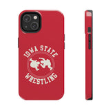 Iowa State Wrestling Vintage Logo Tough iPhone and Samsung Galaxy Cases  Phone Case