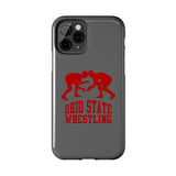 Ohio State Wrestling on Gray Tough iPhone and Samsung Galaxy Cases  Phone Case