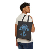 North Carolina Lacrosse Vintage Lacrosse Stick Canvas Tote Bag