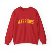 Warriors Sweatshirt (Gold Athletic Text)