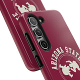 Arizona State Wrestling Vintage Logo Tough iPhone and Samsung Galaxy Cases  Phone Case