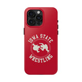 Iowa State Wrestling Vintage Logo Tough iPhone and Samsung Galaxy Cases  Phone Case