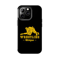 Wrestling Michigan Wrestling Graphic Tough Phone Cases