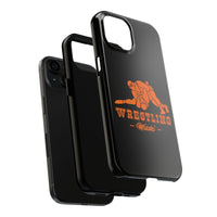 Wrestling Miami with Orange Wrestling Graphic Tough Phone Cases