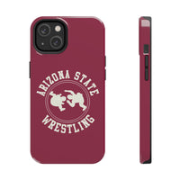 Arizona State Wrestling Vintage Logo Tough Phone Cases