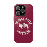 Arizona State Wrestling Vintage Logo Tough iPhone and Samsung Galaxy Cases  Phone Case