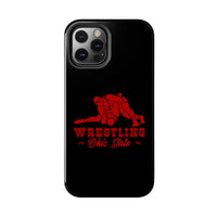 Wrestling Ohio State Wrestling Graphic Tough Phone Cases