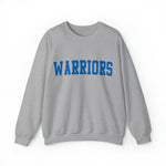 Warriors Sweatshirt (Blue Athletic Text)