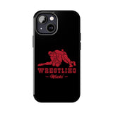Wrestling Miami with Red Wrestling Graphic Tough iPhone and Samsung Galaxy Cases  Phone Case