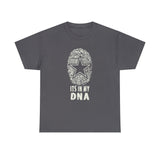 Texas Cowboy Fingerprint with Lonestar, Its In My DNA T-Shirt