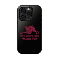 Wrestling Arizona State Wrestling Graphic Tough Phone Cases