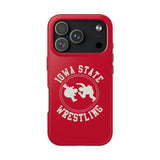 Iowa State Wrestling Vintage Logo Tough iPhone and Samsung Galaxy Cases  Phone Case