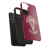 Vintage Arizona State Lacrosse with Stick Head Graphic Tough iPhone and Samsung Galaxy Cases  Phone Case