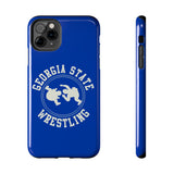 Georgia State Wrestling Vintage Logo Tough iPhone and Samsung Galaxy Cases  Phone Case