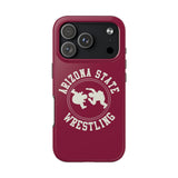 Arizona State Wrestling Vintage Logo Tough iPhone and Samsung Galaxy Cases  Phone Case