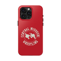 Central Missouri Wrestling Vintage Logo Tough Phone Cases