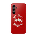 Ohio State Wrestling Vintage Logo Tough iPhone and Samsung Galaxy Cases  Phone Case