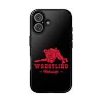 Wrestling Nebraska Wrestling Graphic Tough Phone Cases