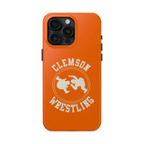 Clemson Wrestling Vintage Logo Tough Phone Cases