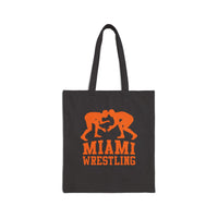 Miami Wrestling Canvas Tote Bag  Bags