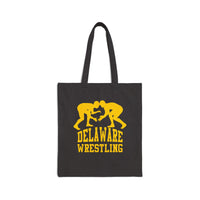 Delaware Wrestling Canvas Tote Bag  Bags