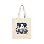 Pennsylvania Wrestling Canvas Tote Bag  Bags
