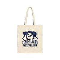 Pennsylvania Wrestling Canvas Tote Bag  Bags