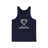 Boston Lacrosse Tank Top Sleeveless Top Singlet