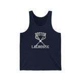 Boston Lacrosse Tank Top Sleeveless Top Singlet