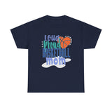 Loud Proud Basketball Mom with Basketball Heart  T-Shirt