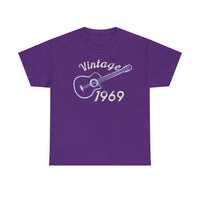 Vintage Guitar 1969 50th Birthday Shirt  T-Shirt