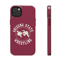 Arizona State Wrestling Vintage Logo Tough Phone Cases