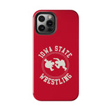 Iowa State Wrestling Vintage Logo Tough iPhone and Samsung Galaxy Cases  Phone Case