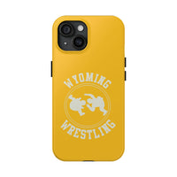 Wyoming Wrestling Vintage Logo Tough Phone Cases