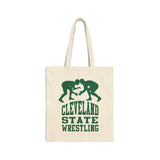 Cleveland State Wrestling Canvas Tote Bag  Bags