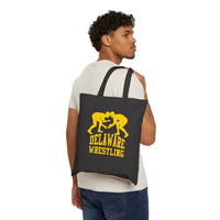 Delaware Wrestling Canvas Tote Bag  Bags