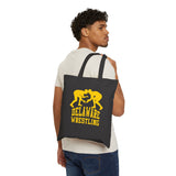 Delaware Wrestling Canvas Tote Bag  Bags