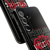 Wrestling Ohio State Tough iPhone and Samsung Galaxy Cases  Phone Case