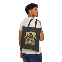 Colorado Wrestling Canvas Tote Bag  Bags