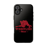Wrestling Miami with Red Wrestling Graphic Tough iPhone and Samsung Galaxy Cases  Phone Case